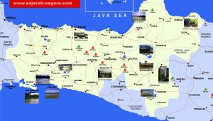 Central Java map