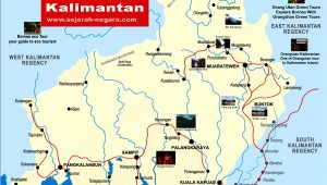 Central Kalimantan Map
