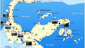 Central Sulawesi Map High Resolution
