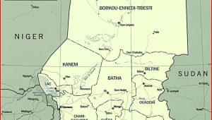 Chad-Map Chad Map