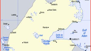 Djibouti-on-map Djibouti on map