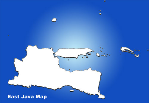 East Java blank map image: East Java blank map