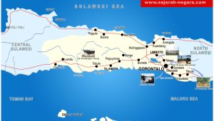 Gorontalo Map High Resolution