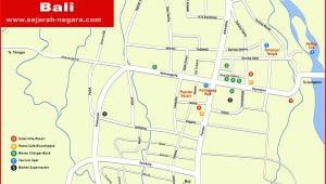 Klungkung Map High Resolution