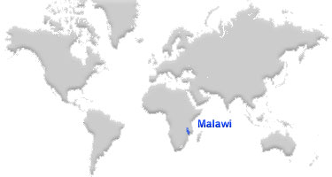 Malawi Map location image: Malawi Map location