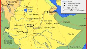 Map-of-Ethiopia Map of Ethiopia