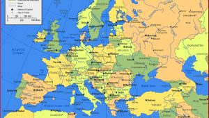 Map-of-European-Countries Map of European Countries