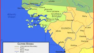 Map-of-Guinea-Bissau Map of Guinea Bissau