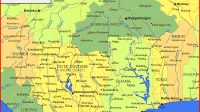 Map of Ivory Coast