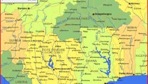 Map-of-Ivory-Coast Map of Ivory Coast