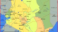 Map of Kenya