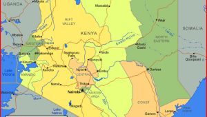 Map-of-Kenya Map of Kenya