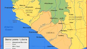 Map-of-Liberia Map of Liberia