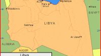 Map of Libya