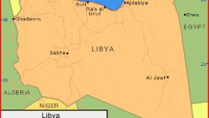 Map-of-Libya Map of Libya