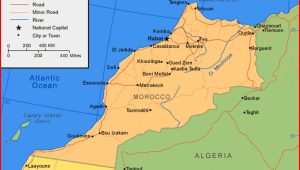 Map-of-Morocco Map of Morocco