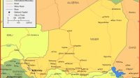Map of Niger