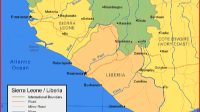 Map of Sierra Leone