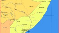Map of Somalia