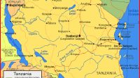 Map of Tanzania