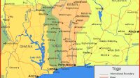 Map of Togo