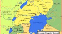 Map of Uganda