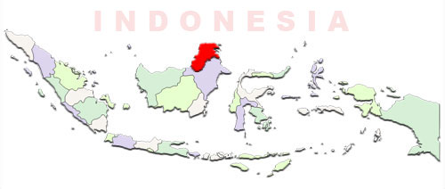 North Kalimantan Map location image: North Kalimantan Map location