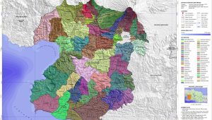 Peta Administrasi Kabupaten Sukabumi