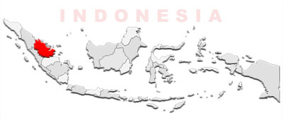Riau Map location image: Riau Map location