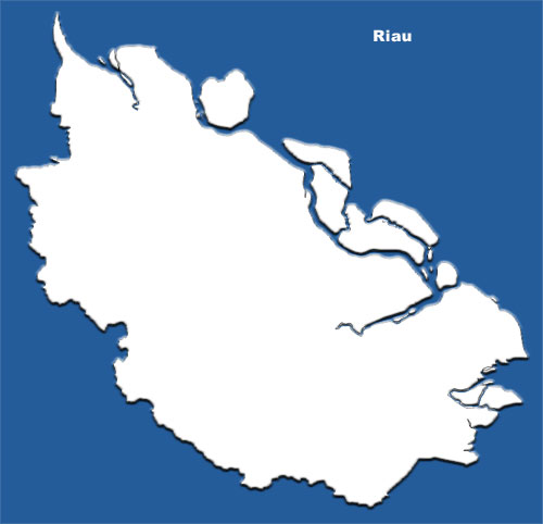 Riau blank map image: Riau blank map