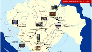 South Sumatra Map High Resolution