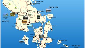 Southeast Sulawesi Map High Resolution