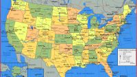 United States Map Color by State