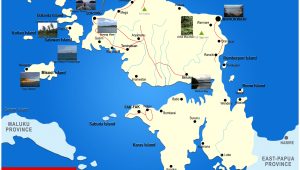 West Papua Map High Resolution