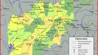 afghanistan map provinces