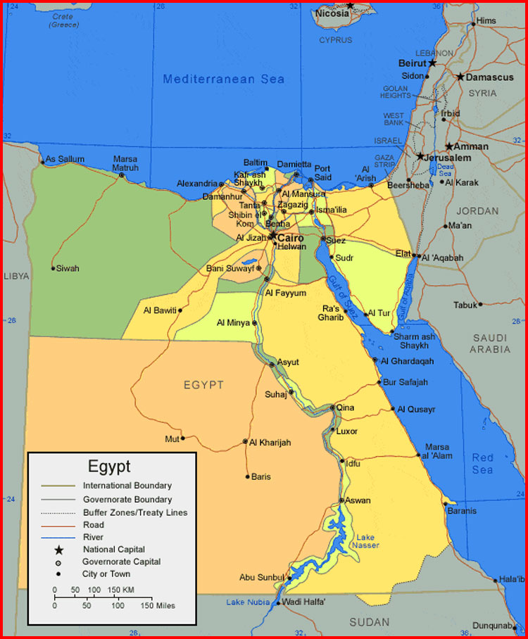 Egypt Maps