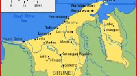 Brunei Map HD