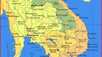 Cambodia Map HD