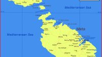 Malta Map