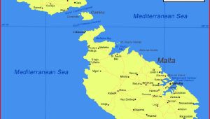 Malta-Map Malta Map