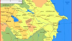 Peta Azerbaijan