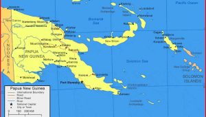Peta Papua Nugini