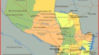Peta Paraguay
