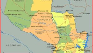 Peta Paraguay