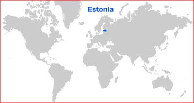 Estonia Map Location image: Estonia Map Location