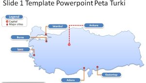 Slide 1 Template Powerpoint Peta Turki