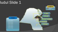 Slide 1 Template PPT Peta Kuwait