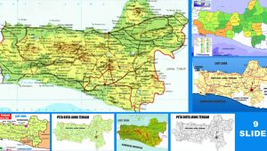 Template PPT Peta Jawa Tengah