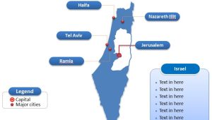 slide 1 Template Powerpoint Peta Israel
