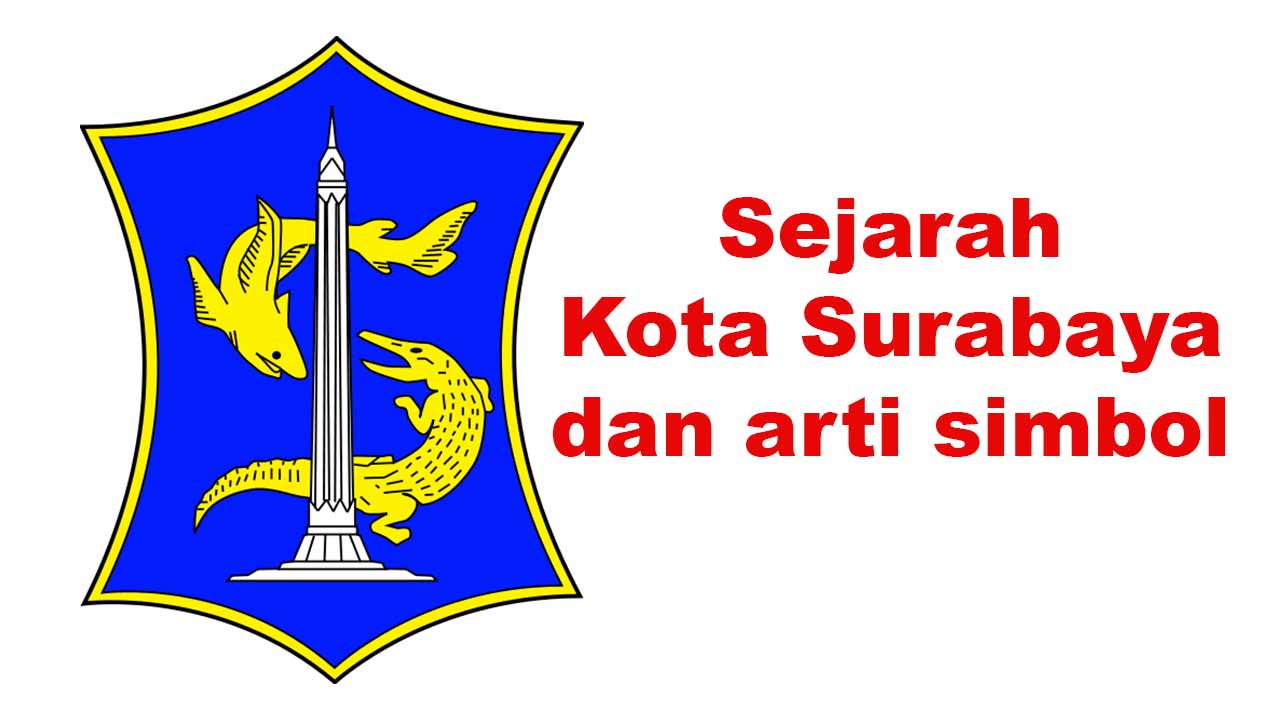 Sejarah Kota Surabaya dan arti simbol lengkap periodenya